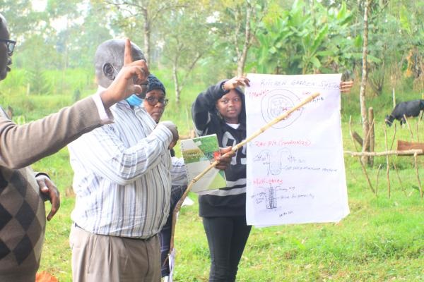 Training duurzame landbouw in Kenia