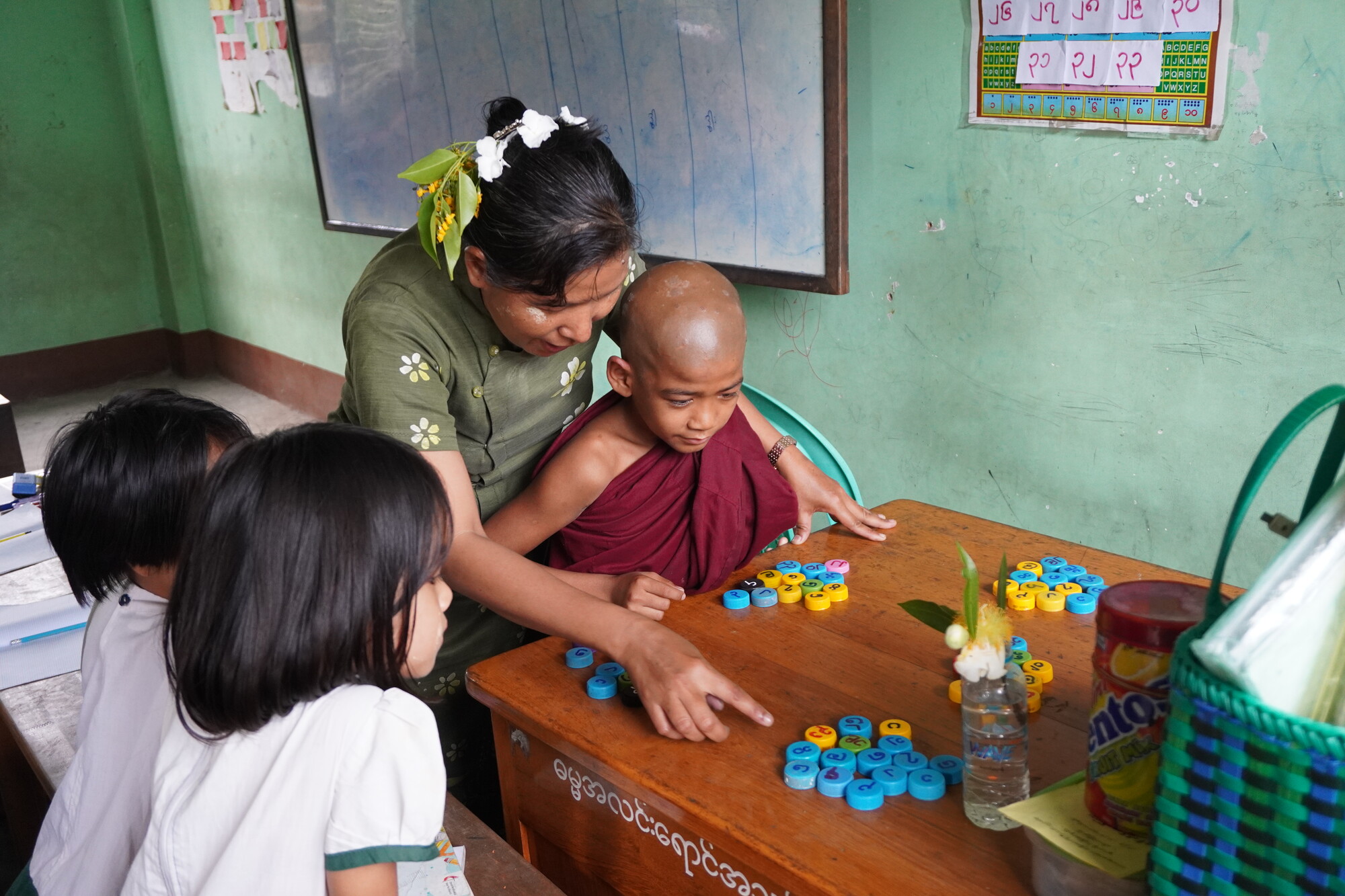 VSO onderwijs project in Myanmar