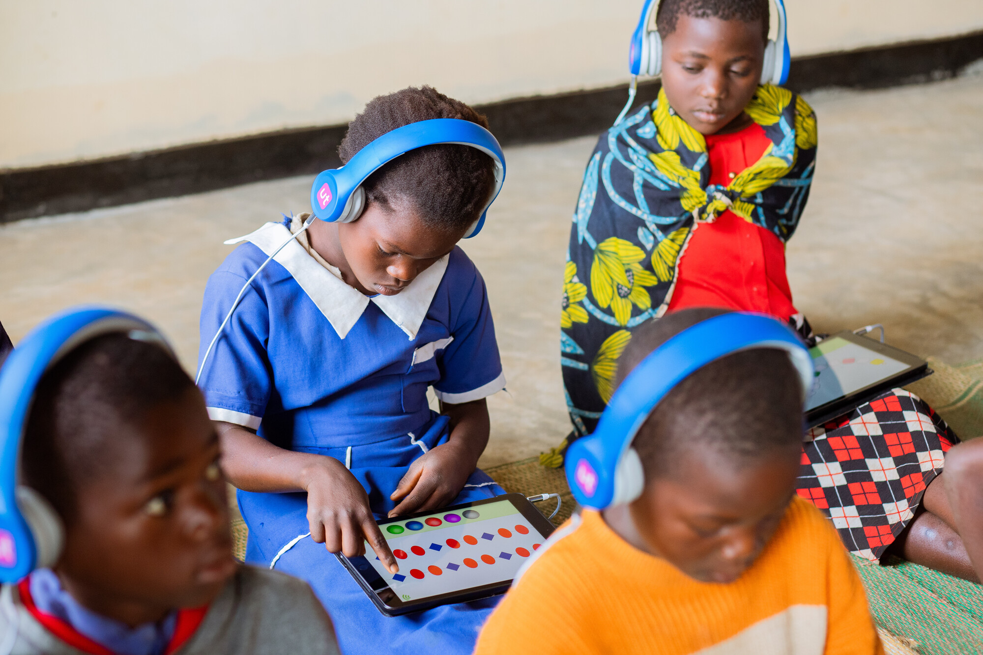 Tabletonderwijs Malawi - Sarah