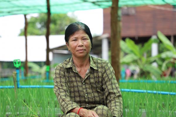 Green Project Cambodja - Mevrouw Sokea