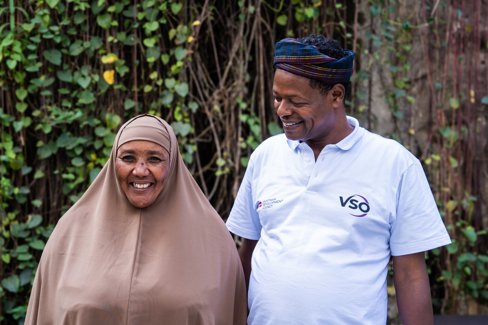 Shamsia en Sora - VSO Project Kenia Ethiopie